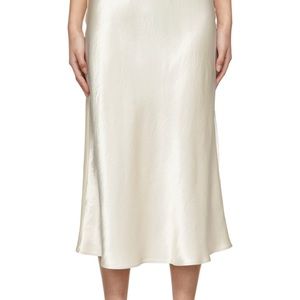 Max Mara leisure Alessio off white skirt